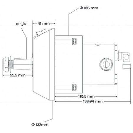 Multisteer udenbords 115hk hydraulisk styring v2 - 6