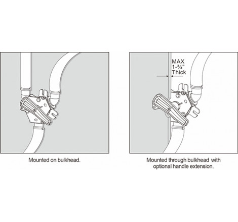 Y-ventil Ø38mm & Ø25mm - 8