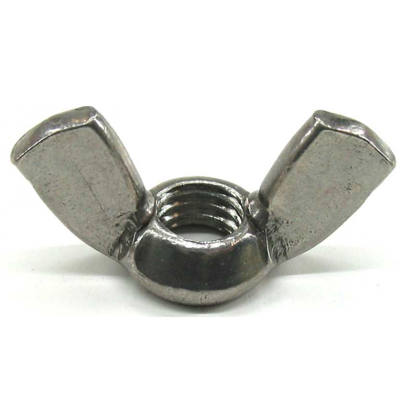 Fløjmøtrik Din 1587 rustfri A4 - 1