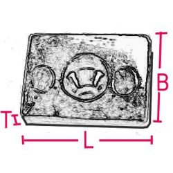 Motorzink til Mariner og Mercury/Mercruiser - L 42 x B 30 x T 10 - 2