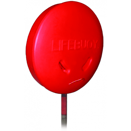 Stang med monteret fod til Redningskransboks - 2