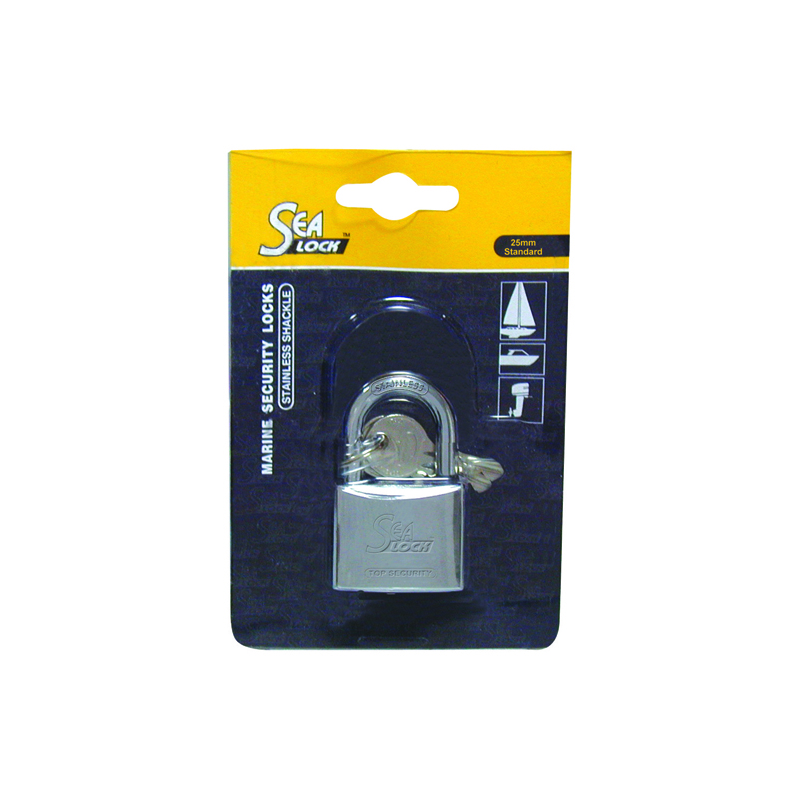 SeaLock Hængelås, standard bøjle - 1