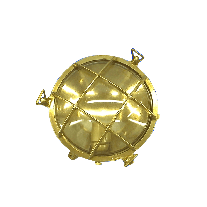 Skotlampe, rund, kantmontering - 1