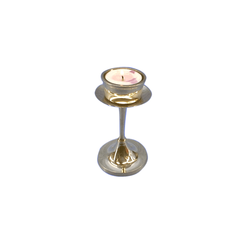 Lysestage i messing - 1