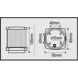 Lalizas LED lanterne, op til 12 m. - 10