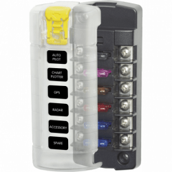 Sikringsholder for 6 uafhængige kredsløb - 1