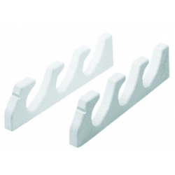 Opbevaringshylde for 3 fiskestænger - 1