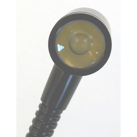 Kortlampe med flexarm på 50 cm. I sort. - 3