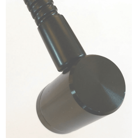 Kortlampe med flexarm på 50 cm. I sort. - 4