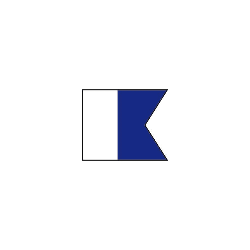 Dykkerflag (A) 125 x 90 cm - 1