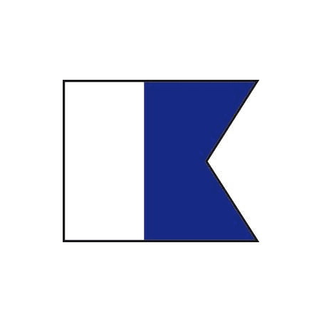 Dykkerflag (A) 125 x 90 cm - 1