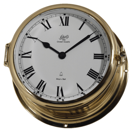 Schatz Royal skibsure Ø 130 i lakeret messing - 2