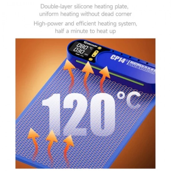 Mechanic CP14 Toz Algılama LED Işıklı Plus 14 inç LCD Ekran Ayırıcı
