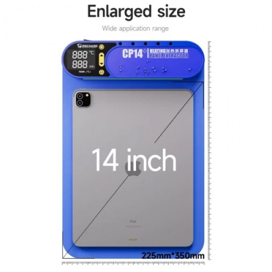 Mechanic CP14 Toz Algılama LED Işıklı Plus 14 inç LCD Ekran Ayırıcı