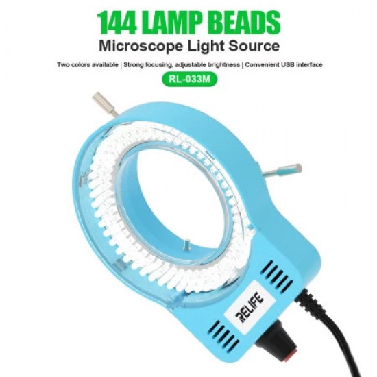 Relife RL-033M 144 Ledli Yüksek Parlaklık Ayarlanabilir Mikroskop Işığı