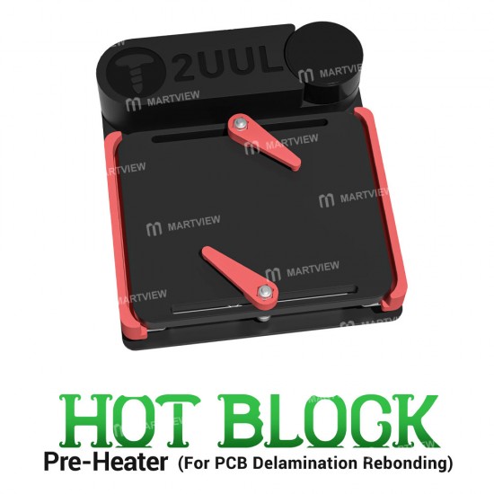 2uul PH11 HOT-BLOCK Cep Telefonu Anakartı PCB Ayrılması ve Yeniden Yapılanması için Ön Isıtıcı