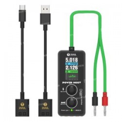 2uul PW15 Güç Kaynağı Amper-Voltaj Ölçer (Dijital Ekranlı Telefon Tamir Güç Kutusu)