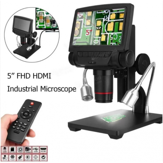 Andonstar Adsm301 1080P Hdmı/Av Dijital Mikroskop 12MP 260X