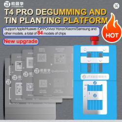 JTX T4 Pro Evrensel Çip Tutkal Çıkarma ve Kalay Dikim Platformu Seti iPhone / Samsung / Hisilicon / Android RAM için