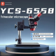 YCS 6558X 6.5X-58X 360° Dönebilen Büyük Tabanlı Trinoküler Stereo Zoom Mikroskop