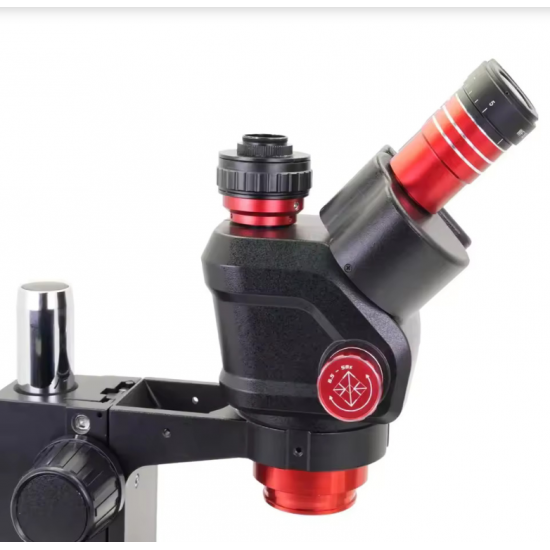 YCS 6558X 6.5X-58X 360° Dönebilen Büyük Tabanlı Trinoküler Stereo Zoom Mikroskop