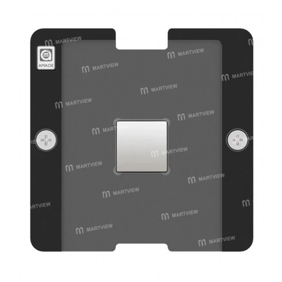 Amaoe 0.12mm Apple CPU BGA Reballing Şablon Platform Seti iPhone X-16PM / Apple A11-A18Pro CPU - Yarım Oyma Sürümü