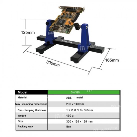 Proskit SN-390 Pcb Kart Bord Tutucu