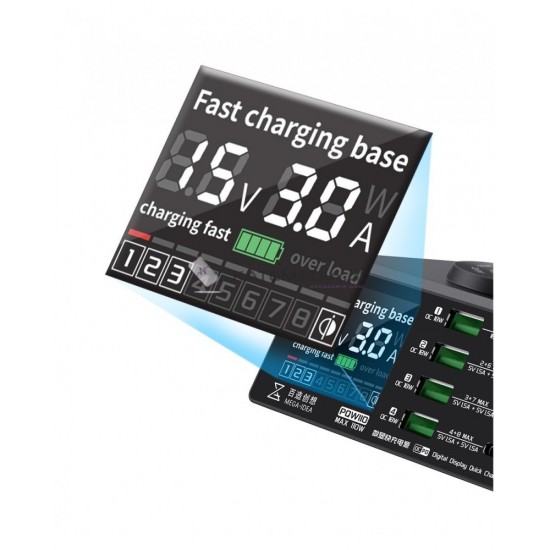 Qianli PQW110 USB Hızlı Şarj İstasyonu Tester