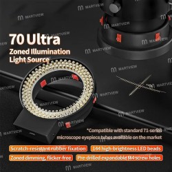 YCS 70 Ultra 144 Mikroskop Ledl Işığı, 71 Serisi Mikroskoplar için