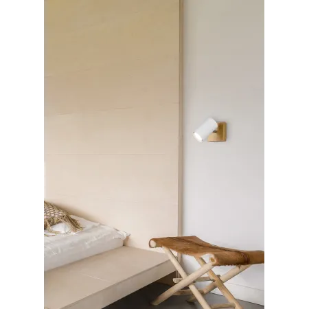 Farley Foco Madera : led : vintage: tienda lamparas barcelona: alda