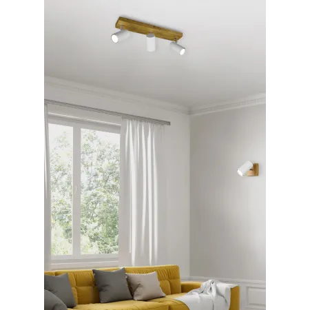 Farley Foco Madera : led : vintage: tienda lamparas barcelona: alda