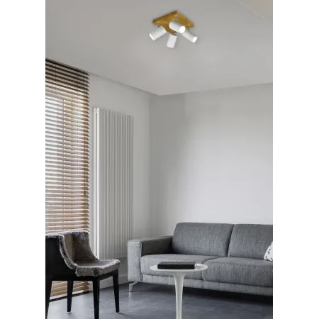 Farley Foco Madera : led : vintage: tienda lamparas barcelona: alda