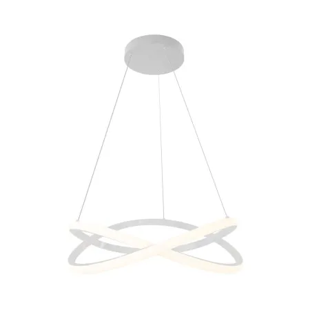 Lampara Zig Zag , de líneas suaves , en varios acabados y en dos potencias, perfecta para encima de la mesa del comedor.