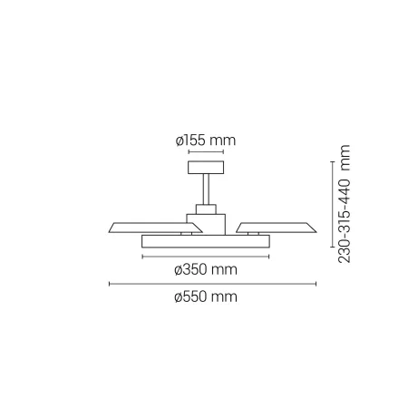 ventilador victoria : tienda lamparas barcelona : alda iluminacion