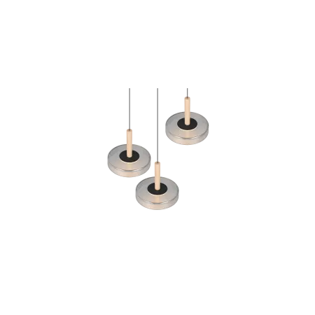 Lampara Celeste ;Cristal ; Led, Tienda lampara Barcelona ;Alda Iluminacion
