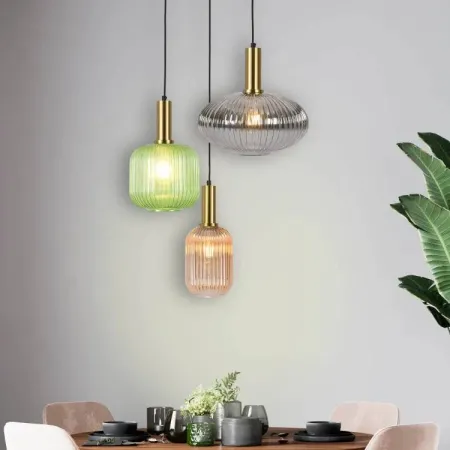 Colgante Kristal 3: tienda lamparas barcelona : alda Iluminacion