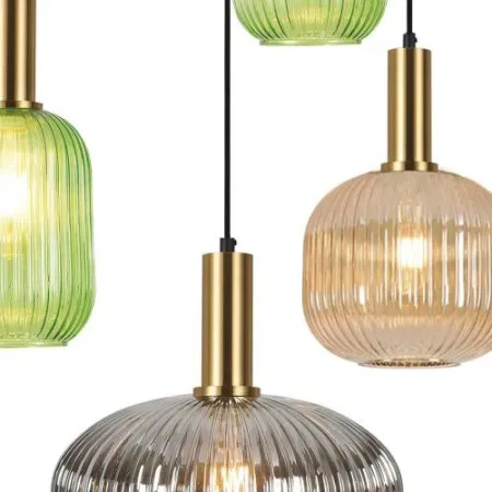 Colgante Kristal 5: tienda lamparas barcelona : alda Iluminacion