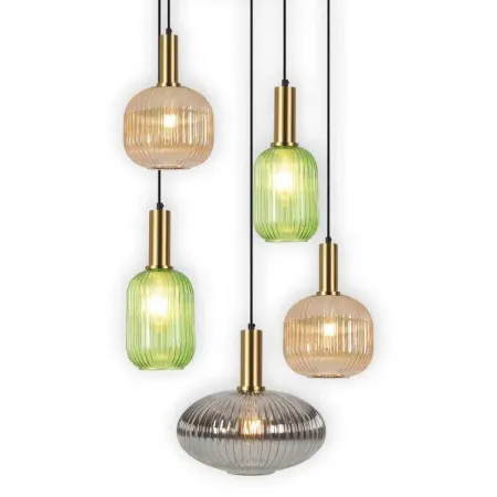 Colgante Kristal 5: tienda lamparas barcelona : alda Iluminacion