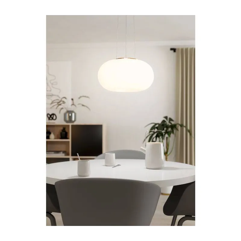 Colgante Mónica ; cristal ; led reemplazable