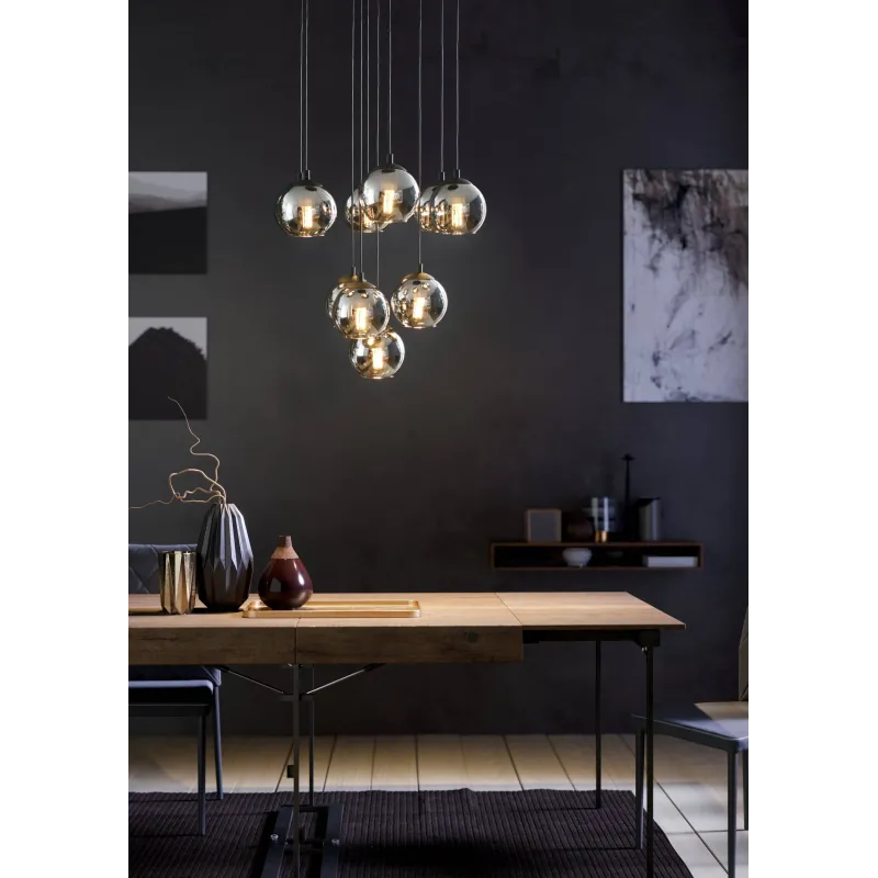 Ariscani;lampara bola cristal;tienda lamparas barcelona;alda iluminacion