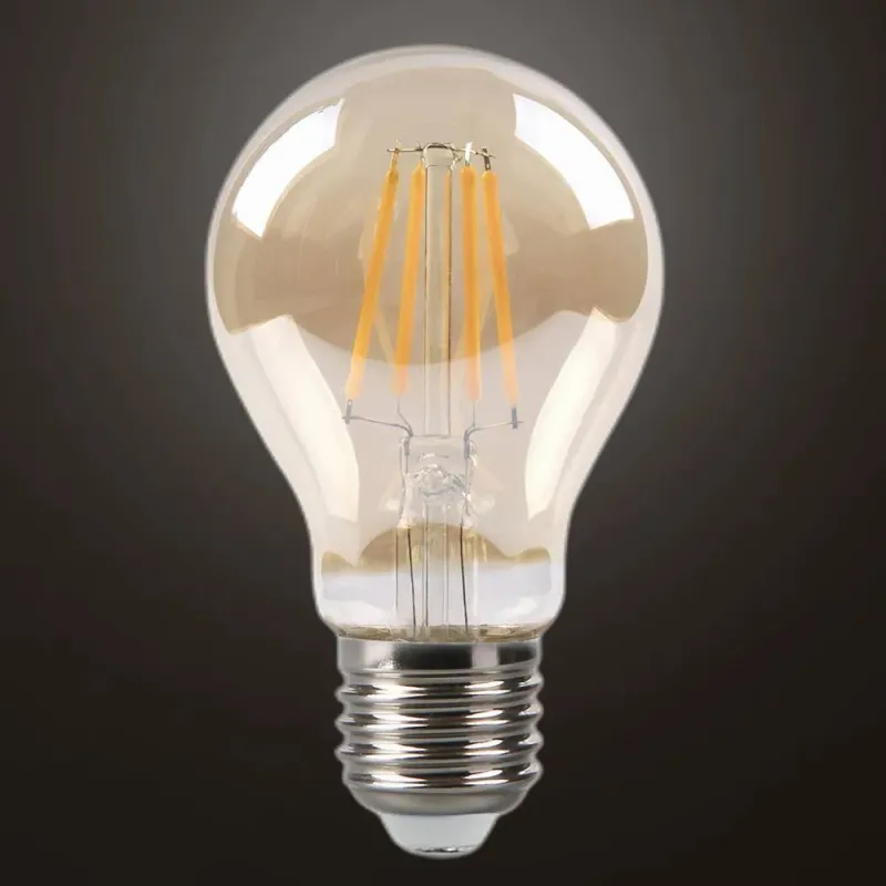 Bombilla Filamento 8W Ámbar E-27
