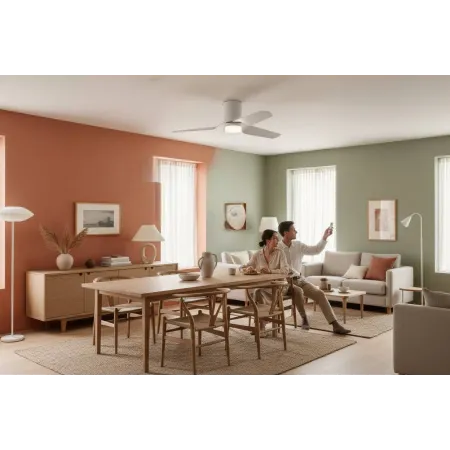 Ventilador Kochi Blanco Alda Iluminacion