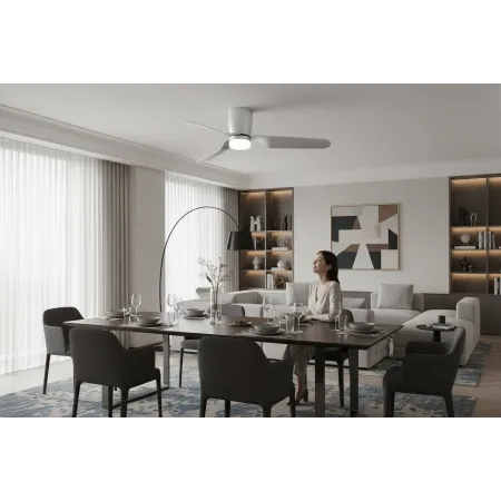 Ventilador Kochi Plata Alda Iluminacion