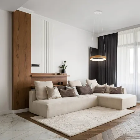 Lampara Niseko Madera Alda Iluminacion