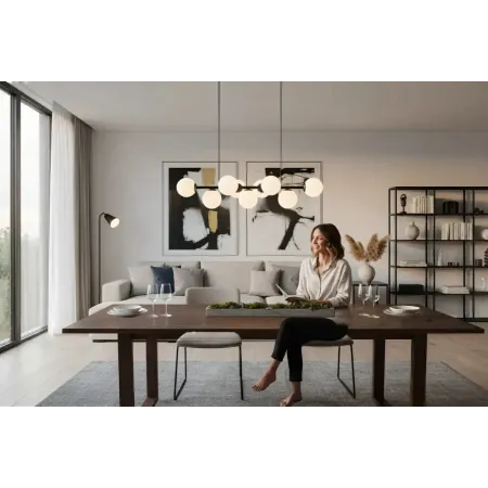 Lampara Bolas Alda Iluminacion