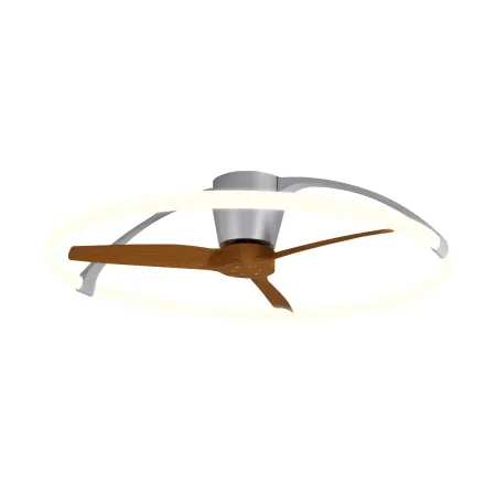 Ventilador Nepal Gris-Nogal Alda Iluminacion