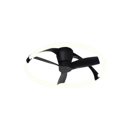 Ventilador Nepal Mini Negro Alda Iluminacion