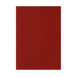 Телефонная книга А5, 80л., кожзам, OfficeSpace "Dallas" бордовый, с вырубкой