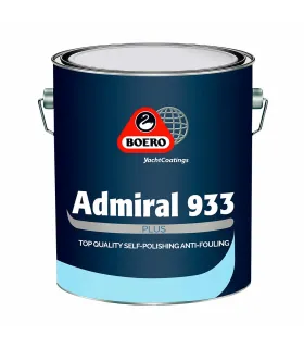 Boero ADMIRAL 933 PLUS Antivegetativa autolevigante di alta qualità 2,5 lt