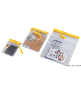 Busta portadocumenti trasparente in pvc stagna